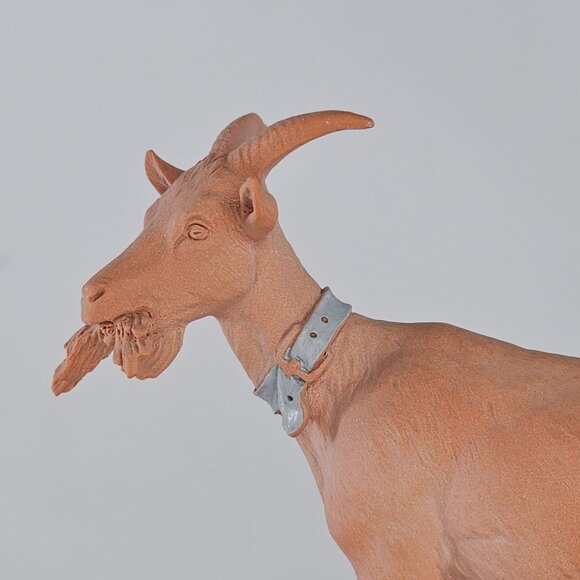 John Imhoff Homestead Life Collection Terracotta Billy Goat Signed - Picture 8 of 8